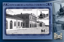 Un Foglietto Erinnofilo dell'IPZS per il 36° Salone della Filatelia e Numismatica di Foggia